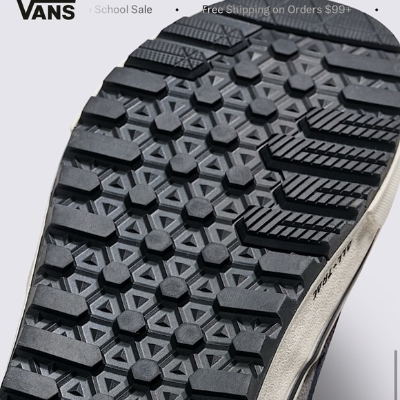 Vans Men's sk8 hi waterproof Black and Gray High-Top Sneakers Size 9 New In Box - Picture 5 of 6